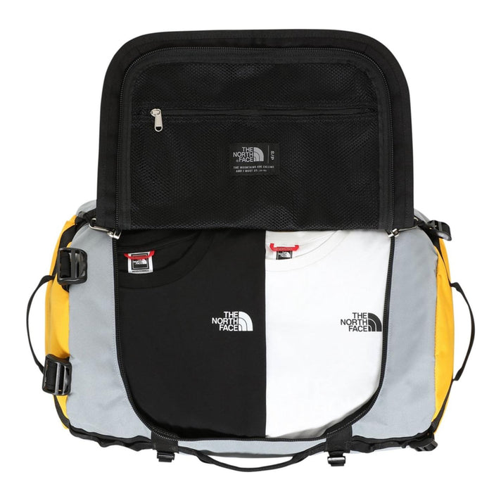 The NorthFace Reistas Gilman Duffel S Black/ mid Grey/Yellow The NorthFace Reistas Gilman Duffel S Black/ mid Grey/Yellow