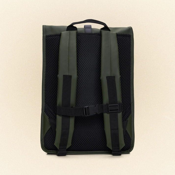 Rains Rugzak 13320 Rolltop Rucksack 03 Green Rains Rugzak 13320 Rolltop Rucksack 03 Green
