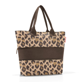 Reisenthel Tas Shopper E1 Leo macchiato 6048 Reisenthel Tas Shopper E1 Leo macchiato 6048