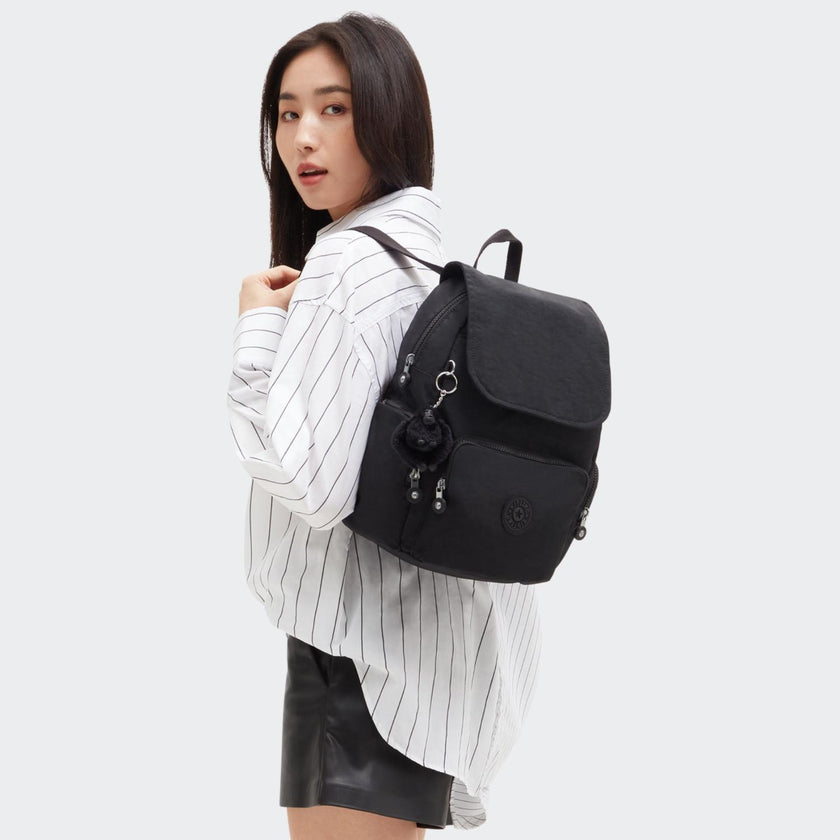 Kipling Rugzak City Zip S 13523 P39 Black Noir