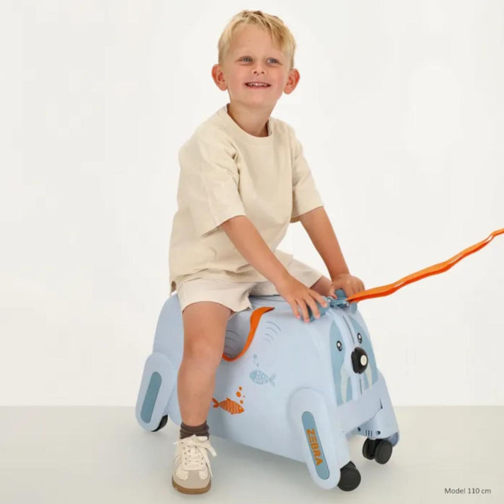 Zebra Trends Koffer W01208 Lichtblauw 018 Zebra Trends Koffer W01208 Lichtblauw 018