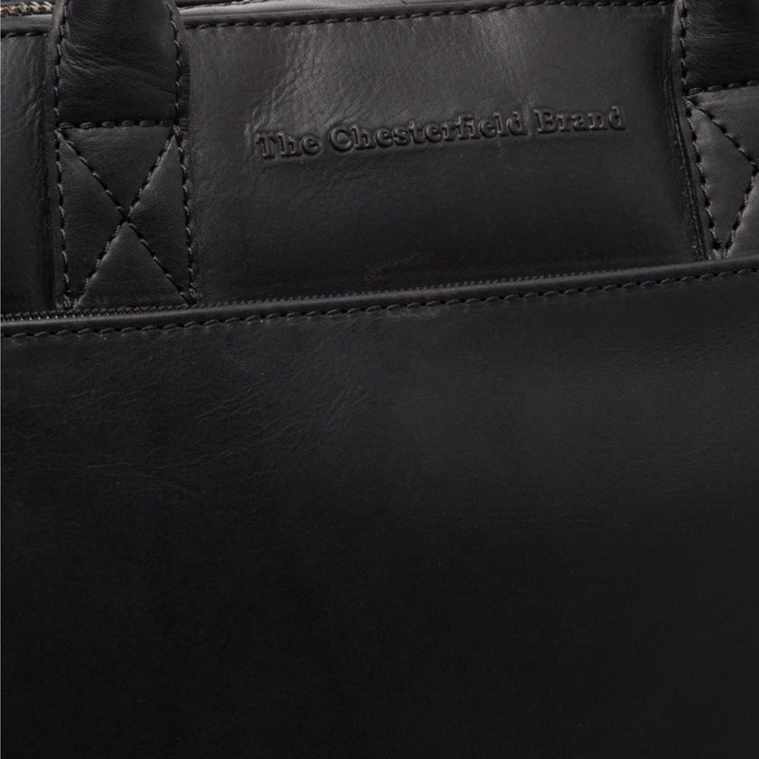 Chesterfield Laptoptas C40.1097 Tilbury Zwart 00