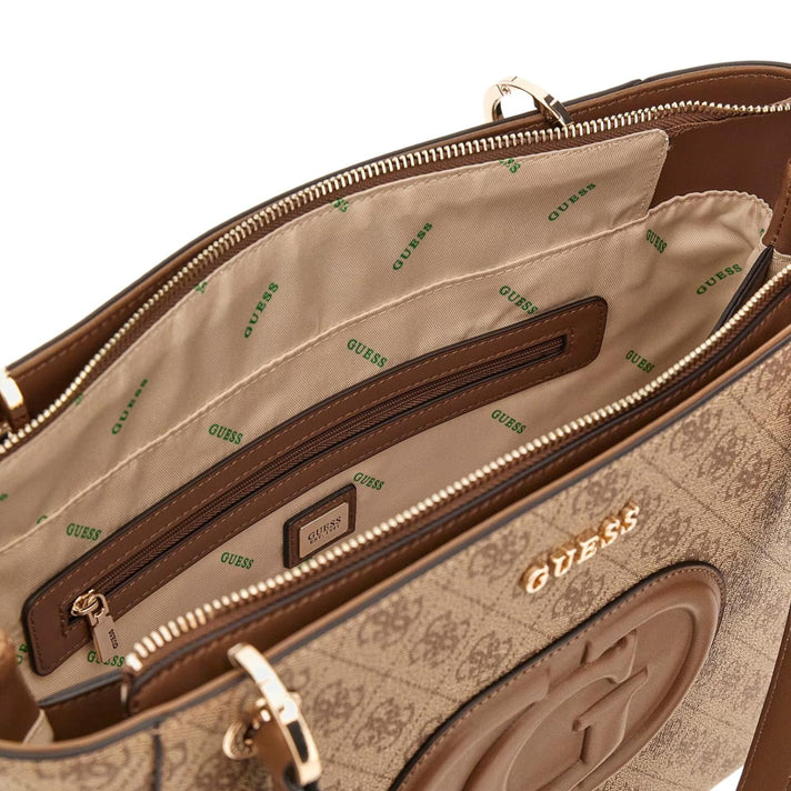 Guess Tas rits ESG951325 Eco mietta Latte logo/brown Guess Tas rits ESG951325 Eco mietta Latte logo/brown