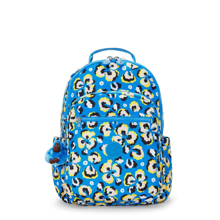 Kipling Laptoprugzak Seoul 14851 Leopard Floral P2A Kipling Laptoprugzak Seoul 14851 Leopard Floral P2A