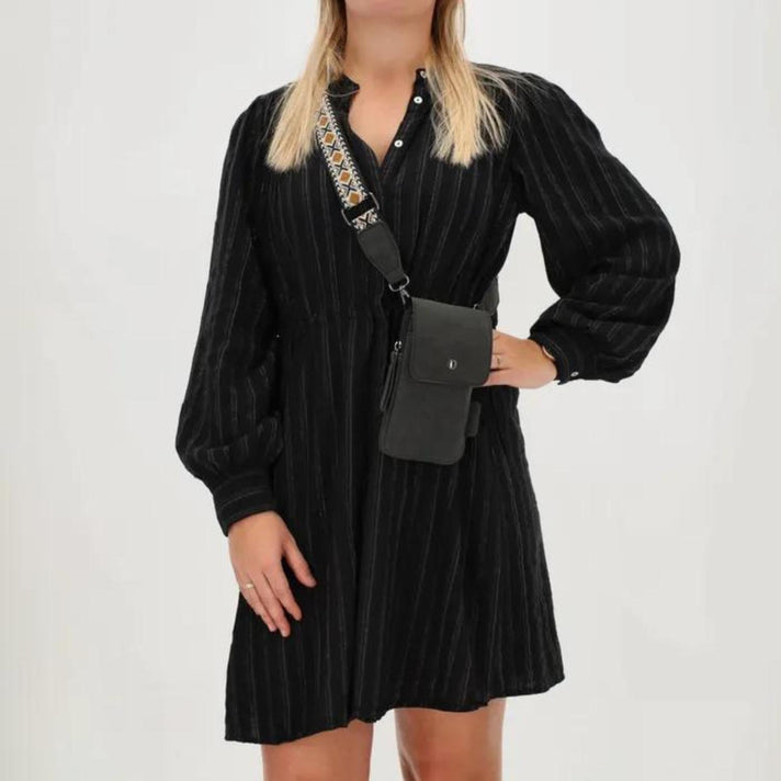 Beagles Telefoontasje 21766- Malaga Zwart 001 Beagles Telefoontasje 21766- Malaga Zwart 001