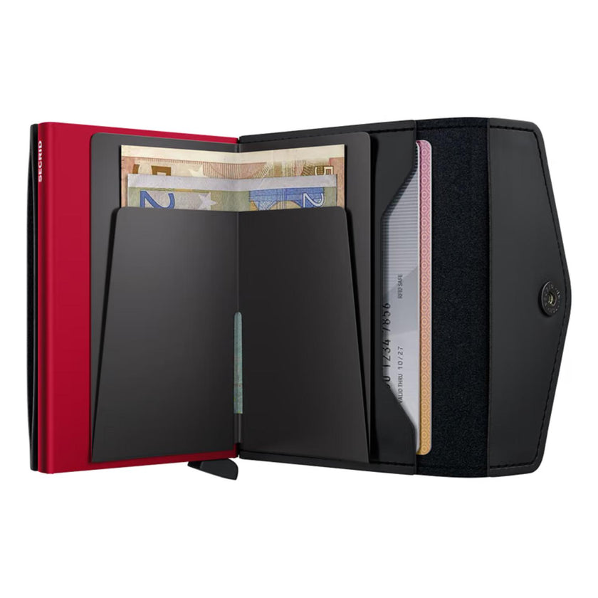 Secrid Envelope wallet Envelope wallet Matte Black-Red