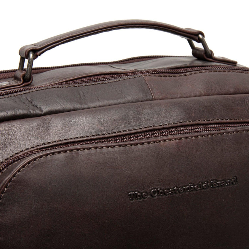 Chesterfield Laptop Rugzak C58.0711 Lennox Bruin 01