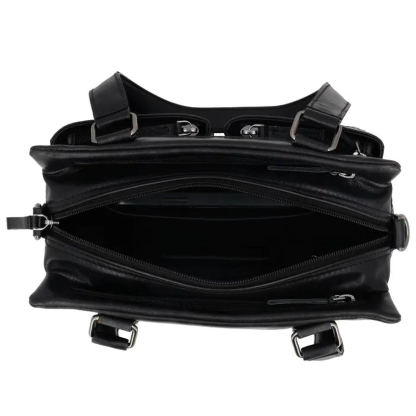 Hide & Stitches Tas 25315 Porto Zwart 001