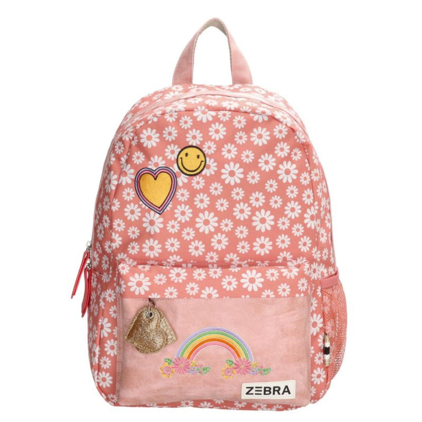 Zebra Trends Rugzak 20767 Daisy flower Roze 009