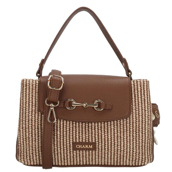 Charm Tas 25347 Santorini Bruin 006 Charm Tas 25347 Santorini Bruin 006