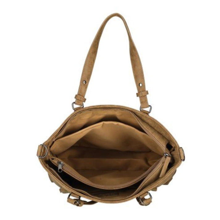 Enrico Benetti Shopper 66726 Ruby Camel 010 Enrico Benetti Shopper 66726 Ruby Camel 010