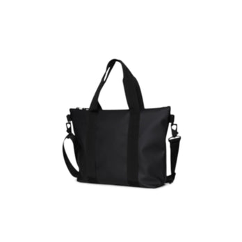 Rains Shopper 14180 Tote bag Micro Black 01 Rains Shopper 14180 Tote bag Micro Black 01