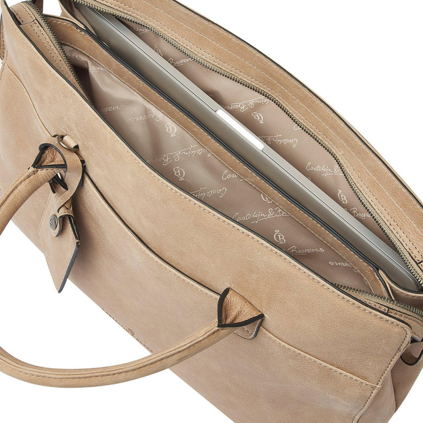 Castelijn en Beerens Laptoptas 72 9760 Beige