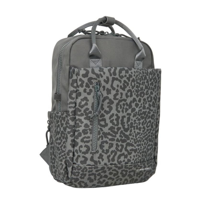 New Rebels Laptoprugzak 51.1526 Miami Leopard Black 00