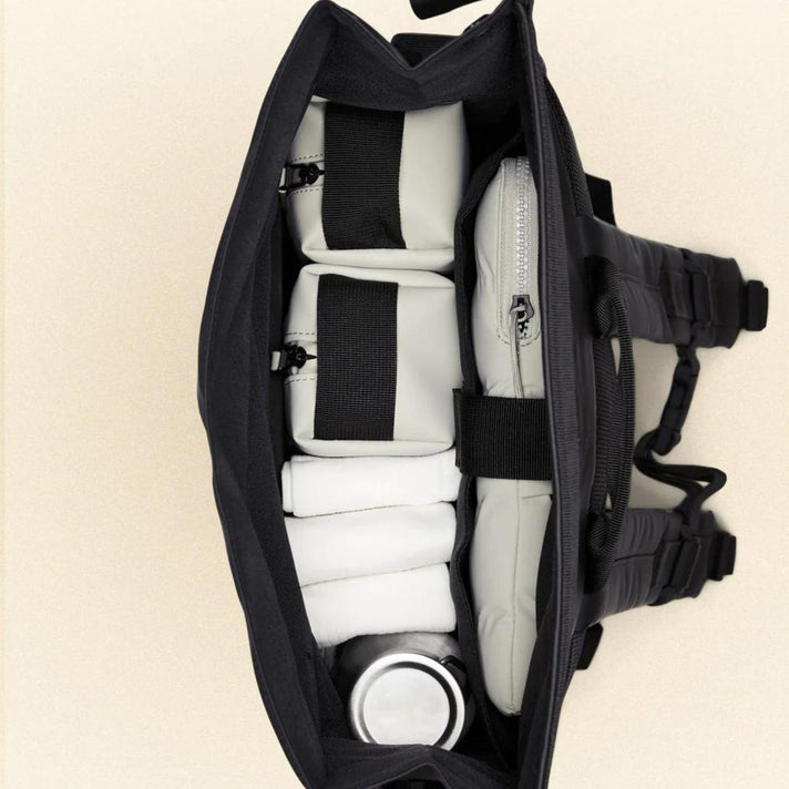 Rains Rugzak 14320 Trail Rolltop 01 Black Rains Rugzak 14320 Trail Rolltop 01 Black