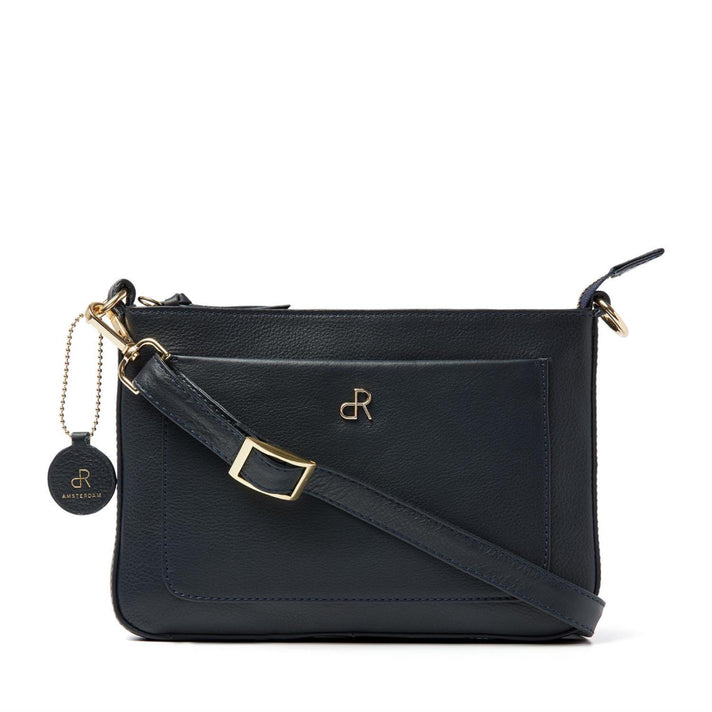 De Rooy Amsterdam Tas 903707 Faggio Blue De Rooy Amsterdam Tas 903707 Faggio Blue