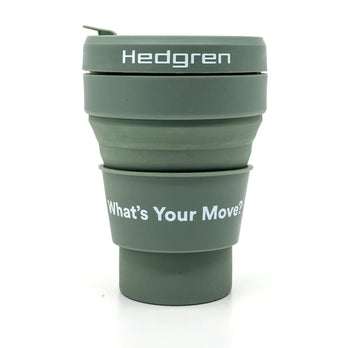 Hedgren Opvouwbare beker HAD550 Foldable mug Groen Hedgren Opvouwbare beker HAD550 Foldable mug Groen
