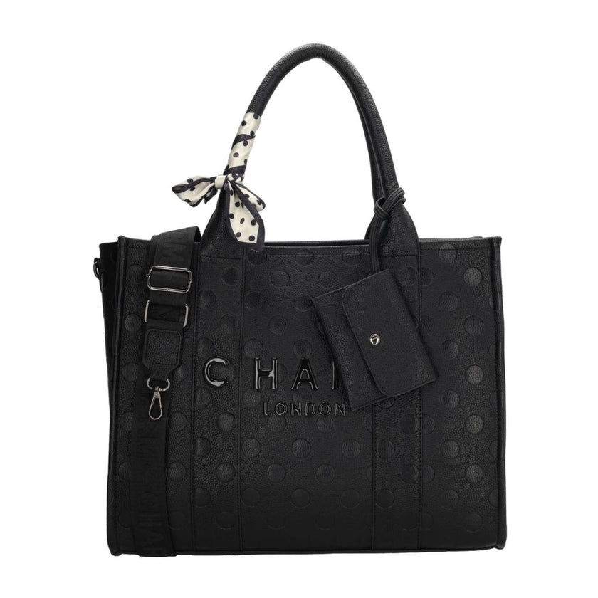 Charm Shopper 26001 Stippen Zwart 051