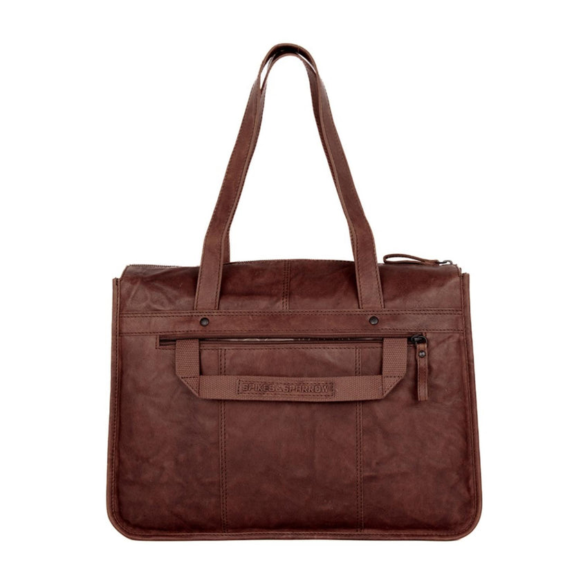 Spikes&Sparrow Laptoptas 601270 Bronco D.brown 01