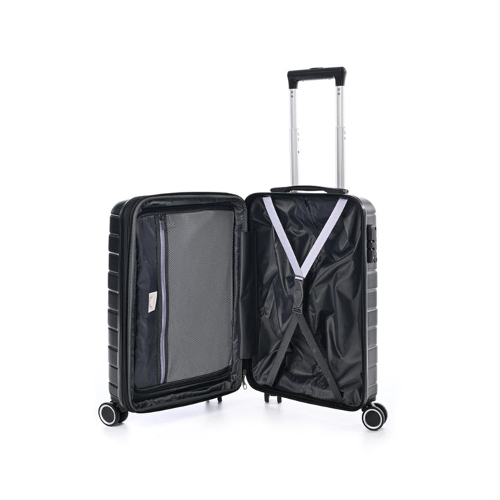 Arogado by Jump Koffer E20 55 cm Esco Zwart Arogado by Jump Koffer E20 55 cm Esco Zwart