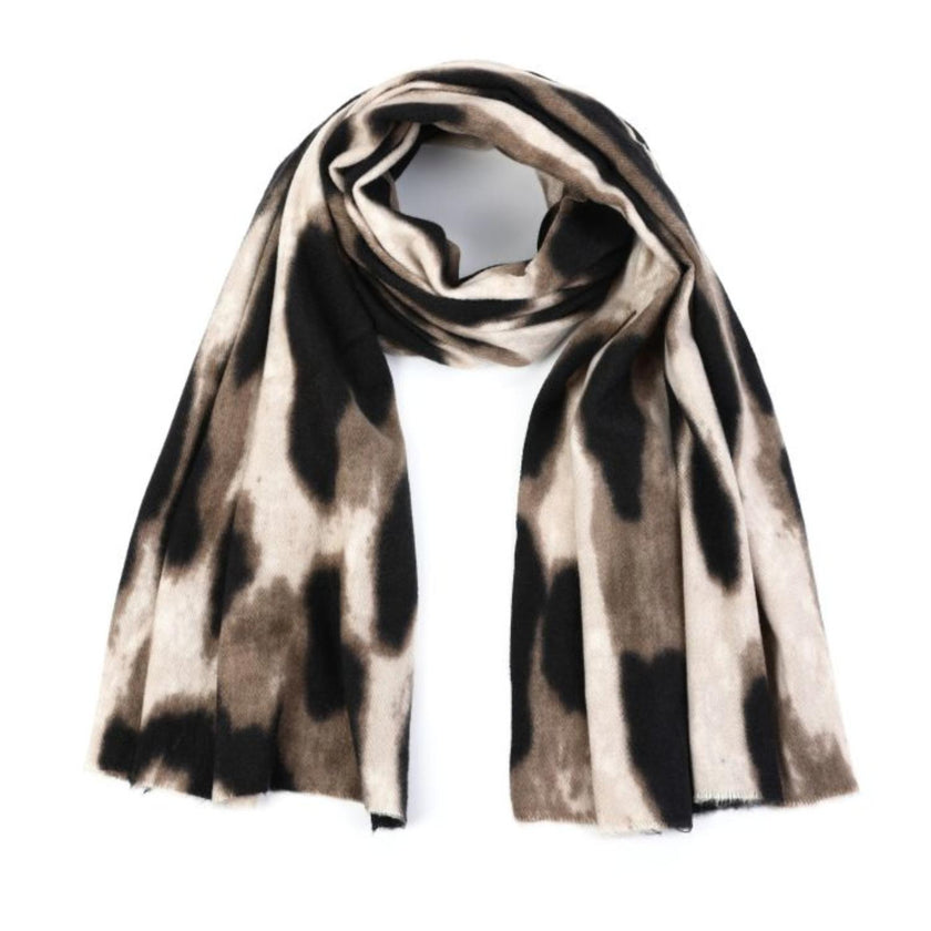 Sunset Sjaal SH70295 print Khaki