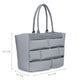 SUITSUIT Tas BF-66120 Daily Puffer Frosted Grey