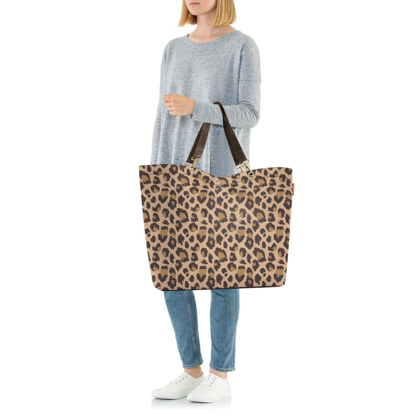 Reisenthel Tas Shopper XL ZU Leo macchiato 6048