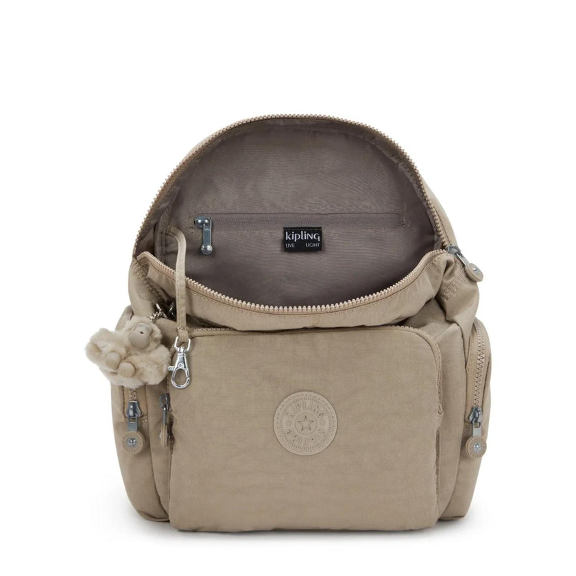 Kipling Rugzak City Zip S 13523 4PW Soft Taupe