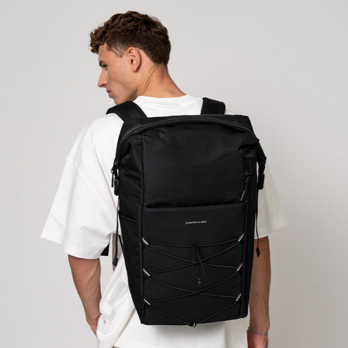 Kapten & Son Rugzak Yoho All Black Kapten & Son Rugzak Yoho All Black