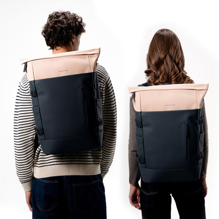 Kapten & Son Rugzak Helsinki Pro Navy Blush Kapten & Son Rugzak Helsinki Pro Navy Blush
