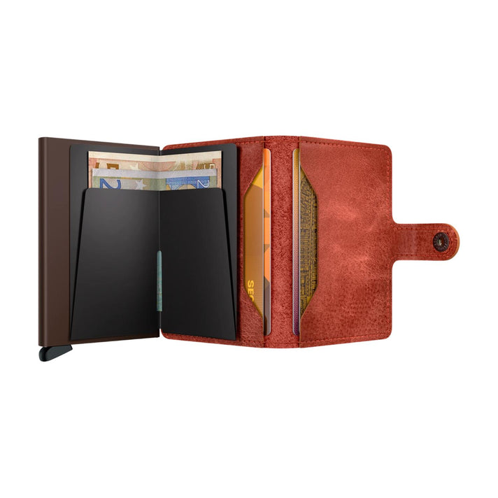 Secrid Pasjeshouder Miniwallet* Vintage Orange Secrid Pasjeshouder Miniwallet* Vintage Orange