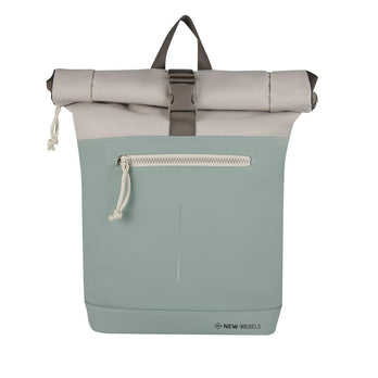 New Rebels Laptoprugzak 51.1332 New York Salie Green / Beige 18 New Rebels Laptoprugzak 51.1332 New York Salie Green / Beige 18