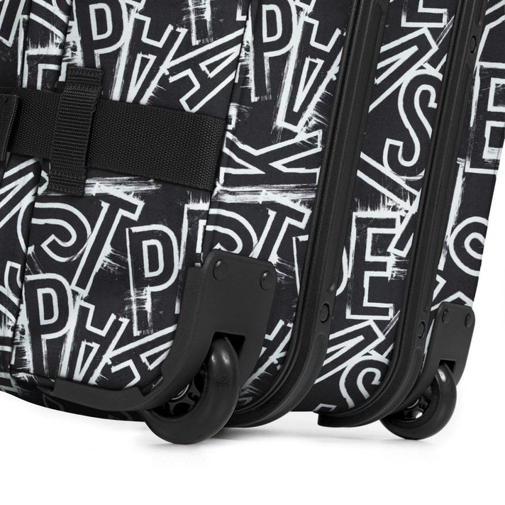 Eastpak Weekendtas Transit'r M E0A5BA8 2O0 Letters Black Eastpak Weekendtas Transit'r M E0A5BA8 2O0 Letters Black