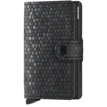 Secrid Pasjeshouder Miniwallet* Hexagon Black Secrid Pasjeshouder Miniwallet* Hexagon Black