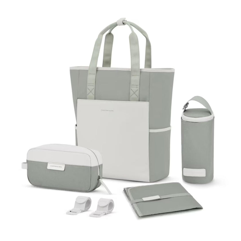 Kapten & Son Verzorgingsrugzak Lindby Diaper Muted Sage