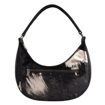 Cowboysbag Tas rits 3466 Roseland Zwart goud hair on 102 Cowboysbag Tas rits 3466 Roseland Zwart goud hair on 102