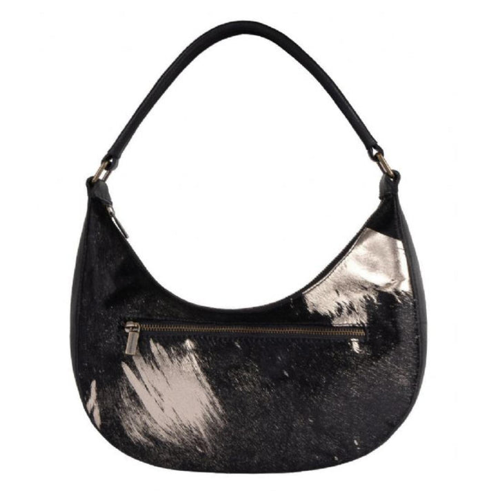 Cowboysbag Tas rits 3466 Roseland Zwart goud hair on 102 Cowboysbag Tas rits 3466 Roseland Zwart goud hair on 102
