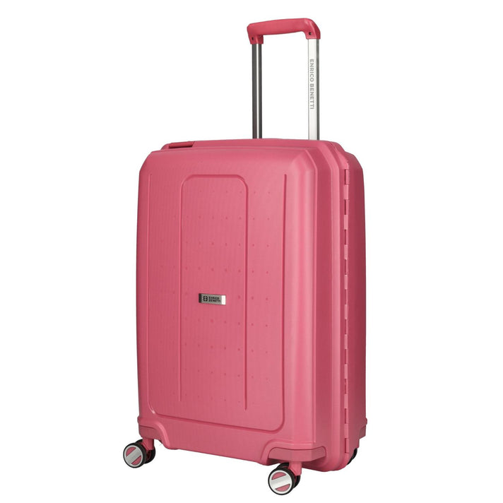 Enrico Benetti Koffer 18015 65 cm Vancouver Roze-Rood