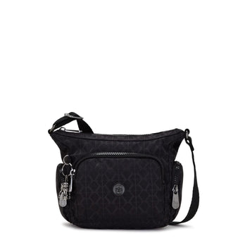 Kipling Tas Gabbie mini K17282- M34 Signature Black Q Kipling Tas Gabbie mini K17282- M34 Signature Black Q