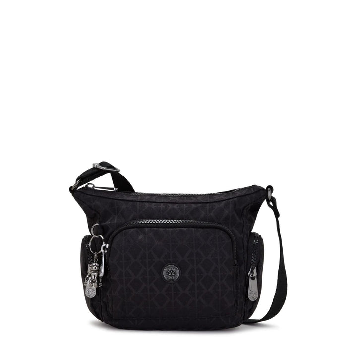Kipling Tas Gabbie mini K17282- M34 Signature Black Q Kipling Tas Gabbie mini K17282- M34 Signature Black Q