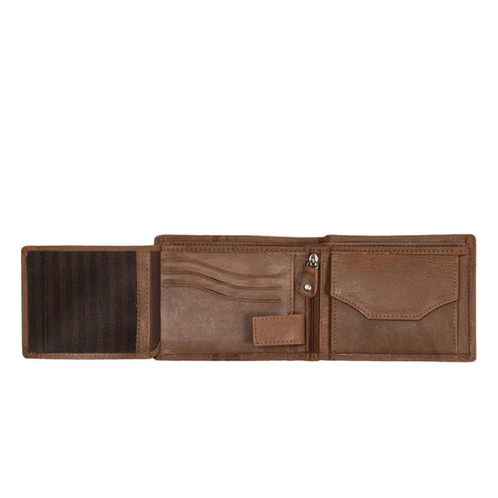 Mustang Portemonnee 06.1010 Asti Dark Brown 76 Mustang Portemonnee 06.1010 Asti Dark Brown 76