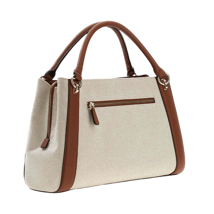 Guess Tas rits AG971907 Karnilla Natural/Cognac