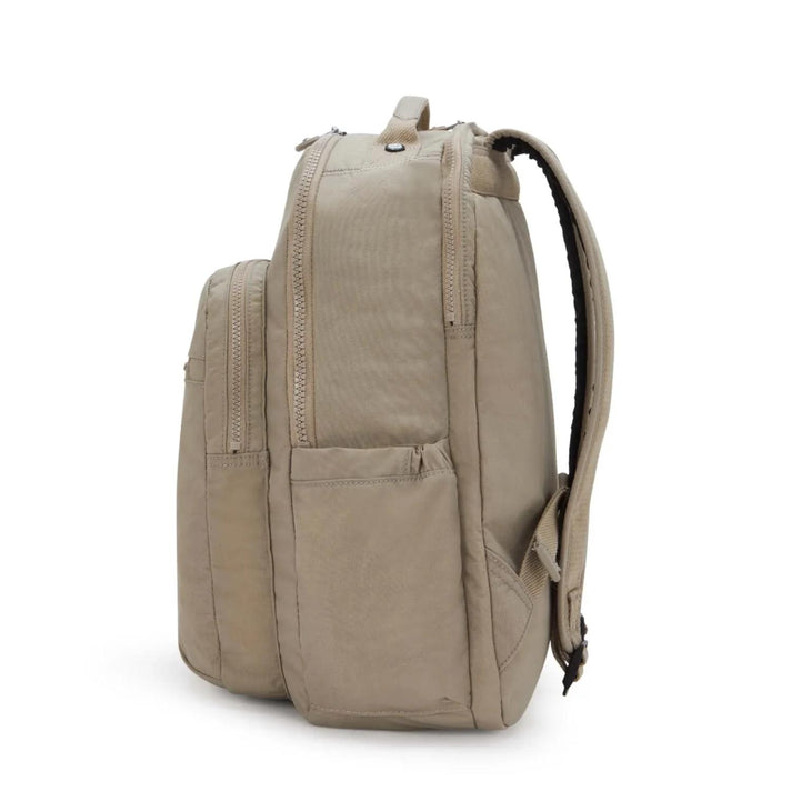 Kipling Rugzak Seoul lap K12969 4PW Soft taupe Kipling Rugzak Seoul lap K12969 4PW Soft taupe