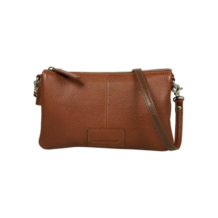 Burkely Tasje 1000343 Triple pocket zip Chestnut Burkely Tasje 1000343 Triple pocket zip Chestnut