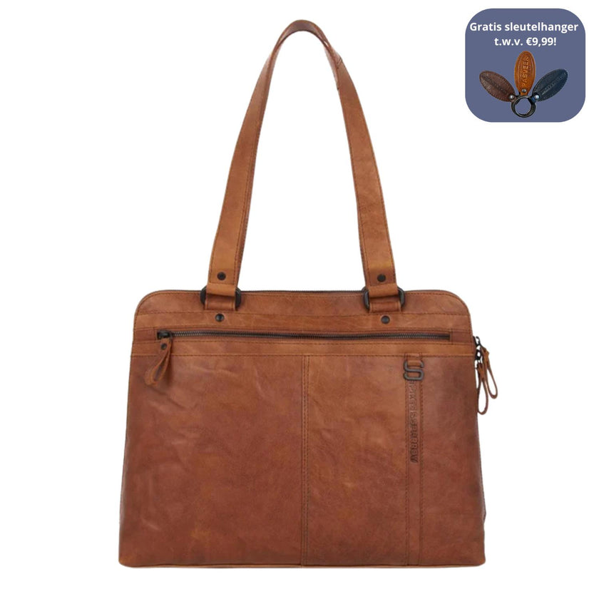 Spikes&Sparrow Laptoptas 381270 Bronco Brandy 47