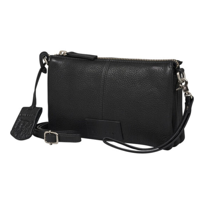 Burkely Tasje 1000343 Triple pocket zip Zwart Burkely Tasje 1000343 Triple pocket zip Zwart