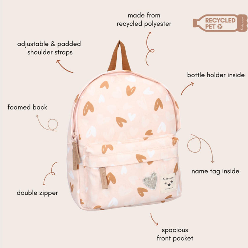 Vadobag Kinderrugzak 030-4244 Paris loving days Pink