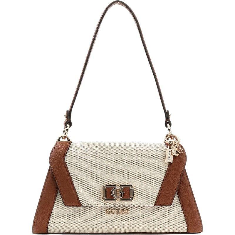 Guess Tas AG9719190 Karnilla Natural/Cognac