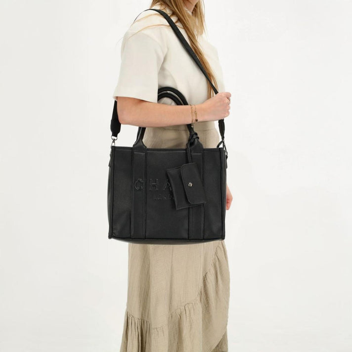 Charm Tas W00882 Bond Zwart 001 Charm Tas W00882 Bond Zwart 001