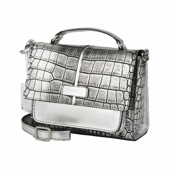 Burkely Tas 1000440 Citybag small Zilver Burkely Tas 1000440 Citybag small Zilver